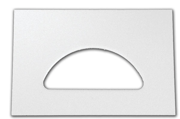 Plastic Crescent Replacement Plate